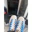 Chanel Canvas High-top Sneakers Blue Spring 2023