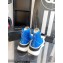 Chanel Canvas High-top Sneakers Blue Spring 2023