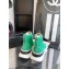 Chanel Canvas High-top Sneakers Green Spring 2023