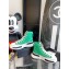 Chanel Canvas High-top Sneakers Green Spring 2023