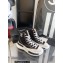 Chanel Canvas High-top Sneakers Black Spring 2023