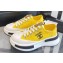 Chanel Canvas Low-top Sneakers Yellow Spring 2023