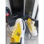 Chanel Canvas Low-top Sneakers Yellow Spring 2023
