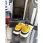 Chanel Canvas Low-top Sneakers Yellow Spring 2023