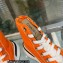 Chanel Canvas High-top Sneakers Orange Spring 2023