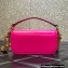 Valentino VLogo Signature Loco Small Shoulder Bag Fuchsia
