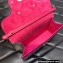 Valentino Crystals Embroidered VLogo Signature Loco Small Shoulder Bag Fuchsia