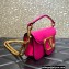 Valentino VLogo Signature Loco Small Shoulder Bag Fuchsia