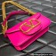 Valentino VLogo Signature Loco Small Shoulder Bag Fuchsia