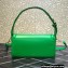 Valentino Le Grand Deuxième shoulder in Leather Green 2023