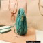 Miu Miu Wander matelassé nappa leather mini hobo bag 5BC125 Green