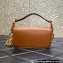 Valentino VLogo Signature Loco Small Shoulder Bag Brown