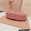 Miu Miu Wander matelassé nappa leather mini hobo bag 5BC125 Pink