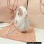 Miu Miu Wander matelassé nappa leather mini hobo bag 5BC125 White