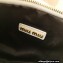 Miu Miu Wander matelassé nappa leather mini hobo bag 5BC125 White