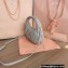 Miu Miu Wander matelassé nappa leather mini hobo bag 5BC125 Gray