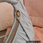 Miu Miu Wander matelassé nappa leather mini hobo bag 5BC125 Gray