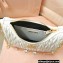 Miu Miu Matelassé nappa leather shoulder bag 5BH211 White