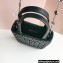 Miu Miu Matelassé nappa leather handbag 5BA220 Black