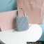 Miu Miu Matelassé nappa leather handbag 5BA220 Blue