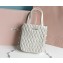 Miu Miu Matelassé nappa leather handbag 5BA220 White
