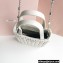 Miu Miu Matelassé nappa leather handbag 5BA220 White
