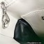 Miu Miu Matelassé nappa leather handbag 5BA220 White