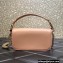 Valentino tone-on-tone finish VLogo Signature Loco Small Shoulder Bag Nude
