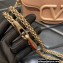 Valentino tone-on-tone finish VLogo Signature Loco Small Shoulder Bag Nude