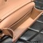 Valentino tone-on-tone finish VLogo Signature Loco Small Shoulder Bag Nude