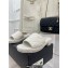 Chanel Heel 3cm Quilting Logo Mules White 2023