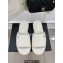 Chanel Heel 3cm Quilting Logo Mules White 2023