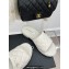 Chanel Heel 3cm Quilting Logo Mules White 2023