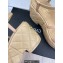 Chanel Heel 7.5cm Platform Quilting Logo Sandals Beige 2023