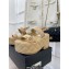 Chanel Heel 7.5cm Platform Quilting CC Logo Sandals Beige 2023