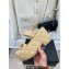 Chanel Heel 7.5cm Platform Quilting CC Logo Sandals Beige 2023
