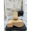 Chanel Heel 7.5cm Platform Quilting CC Logo Sandals Beige 2023