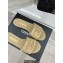 Chanel Heel 2cm Quilting Chain CC Logo Mules Beige 2023