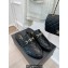 Chanel Horsebit CC Logo Mules Quilting Black 2023