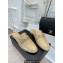 Chanel Horsebit CC Logo Mules Beige 2023