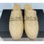 Chanel Horsebit CC Logo Mules Beige 2023