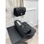 Chanel Heel 7.5cm Platform Quilting Logo Mules Black 2023