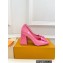 Louis Vuitton Heel 8.5cm Shake Pumps in Patent calf leather Pink 2023