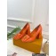 Louis Vuitton Heel 8.5cm Shake Pumps in Patent calf leather Orange 2023