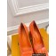 Louis Vuitton Heel 8.5cm Shake Pumps in Patent calf leather Orange 2023