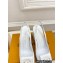 Louis Vuitton Heel 8.5cm Shake Slingback Pumps in Patent calf leather White 2023