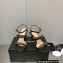 Chanel Heel Chain Lambskin Sandals G39549 Black 2023