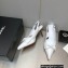 Chanel Heel 7cm Bow Slingback Sandals White 2023