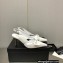 Chanel Heel 7cm Bow Slingback Sandals White 2023
