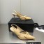 Chanel Heel 7cm Bow Slingback Sandals Beige 2023